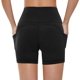 thumbnail image 3 of Leggings cortos de yoga con cintura alta de 8''/5'' para mujer, control de abdomen, 3 of 5