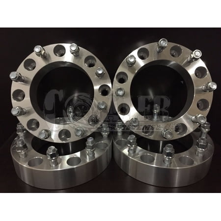 4 Wheel Spacers 2" Adapters FOR FORD F350 HD 05-08 8X170 Lug Bolt Aluminum NEW