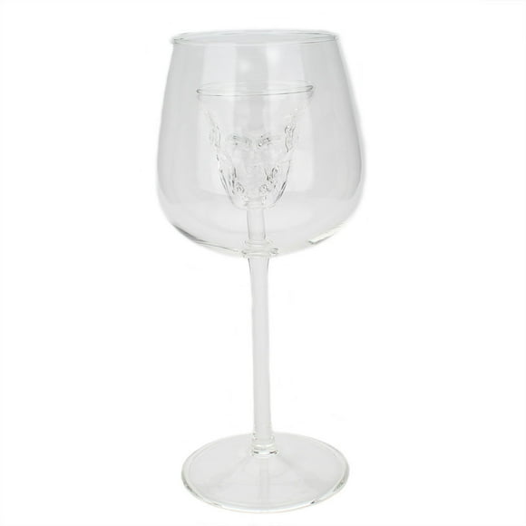 Skull Goblet Skeleton 3D Skull Head Wine Goblets Glass Cup for Vodka Whiskey Cocktail