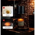 thumbnail image 3 of Vintage Industrial Candle Warmer Lamp for Home Decor - Height Adjustable with 2-6H Timer & Dimmer, Dimmable Wax Melt Warmer Compatible with Yankee Candle Jars (Antique Bronze, 50W 2 Bulbs, 110V), 3 of 7