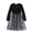 Black, variant on Girls Spider Web Tutu Dress Long Sleeve Princess Halloween Party Kids Cute Dress Up Holiday Photo 7-12Years