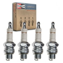 4 pc Champion 512 Copper Plus Spark Plugs for 14L9 AL11 H12 Ignition Wire Secondary