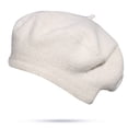 thumbnail image 2 of WMTBSRSW Women French Wool Beret Hats Solid Color Beret Cap for Women Girls French Beret Hat Warm Winter Hats, 2 of 8
