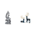 thumbnail image 1 of Figura de Guan Yin Kuanyin, decoración budista Feng Shui, estatua de reno, adornos para el hogar, la habitación, la oficina, el dormitorio, colección, 1 of 8