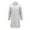 White, variant on Pejock Men's Hooded Coat, Zip Up Jacket with Pockets - Long Sleeve Loose Fit Casual Outerwear, Polyester Lightweight Button Front Coat for Daily Wear