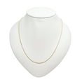 thumbnail image 2 of Brilliance Fine Jewelry 10K Yellow Gold Popcorn Chain Adult Women's Necklace, 16"+2", 2 of 8