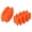 Orange, variant on Yajisi Archery Bow Limbs Stabilizer Silicone Universal Vibration Dampener Compound Bow Limbs Shock Absorber 2pcs Blue, 3.94 inches / 10.0 cm