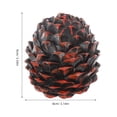 thumbnail image 2 of unbranded Ocultador De Llaves En Resina Con Piña Ideal Para Exterior, 2 of 7