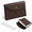Brown, variant on Black 13-Pocket A4 Letter Size PU Leather Expanding File Folder Document Organizer