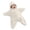 Beige, variant on Takafot Baby Starfish Onesie Halloween Zipper Hooded Star Suit Newborn Outfit Newborn Picture Outfit for Halloween Christmas Festival and Baby Party Dressing‑Up