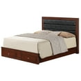 thumbnail image 2 of Burlington Cherry Upholstered Full Storage Panel Bed with Storage Drawers, 2 of 3