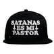 thumbnail image 1 of Gorra Plana Negra Unitalla Satanas Es Mi Pastor, 1 of 4