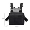 thumbnail image 3 of Chest Rig Packs Fashion Punck Chest Bag Portable Multi-bolsillos para deportes de senderismo, 3 of 8