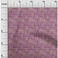 thumbnail image 2 of oneOone Viscose Chiffon Purple Fabric Geometric Sewing Craft Projects Fabric Prints By Yard 42 Inch Wide, 2 of 4