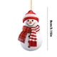 thumbnail image 3 of Adorno de muñeco de nieve | Colgante para árbol de Navidad | Decoración navideña de acrílico para el hogar | Decoración festiva para coronas y guirnaldas | Regalo único para familiares y amigos, 3 of 5