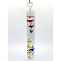 7" Tall Hanging Galileo Thermometer Ornament