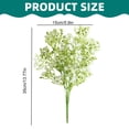 thumbnail image 2 of 1 Pcs Artificial Baby'S Breath Flowers,Plastic Faux Gypsophila With Stems,13.77 Inch Artificial Baby'S Breath Flowers Bouquets,Realistic Artificial Flowers Bouquet For Wedding Party Home Decor,White, 2 of 8