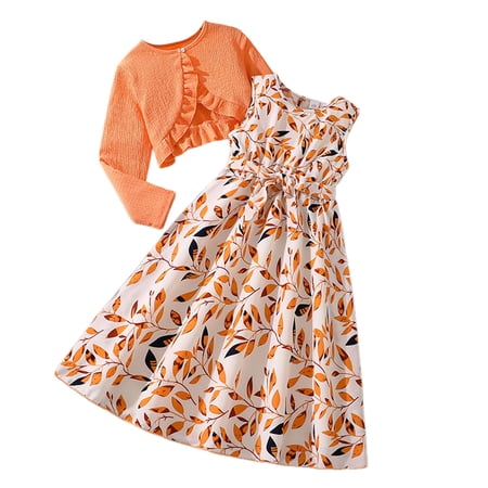 PEASKJP Dresses for Girls Toddler Girl Short Sleeve Dress Easter Summer Casual Cotton Stripe Dress Basic Active Cute Applique Playwear Dress Size 10-11 Years