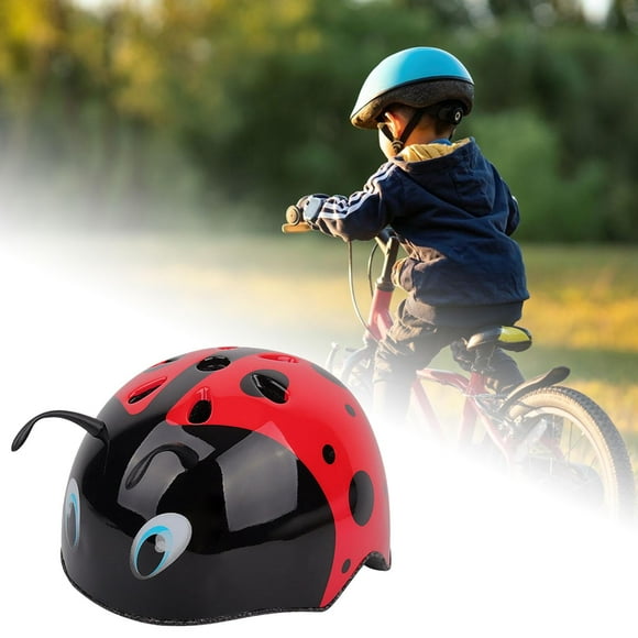 Casco de bicicleta Colamx 3D Ladybug ligero M para niños