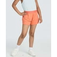 thumbnail image 6 of Real Essentials 4 Pack: Girls Athletic Performance Running Shorts with Drawstring & Pockets, 6 of 6