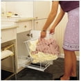 thumbnail image 6 of Rev-A-Shelf HRV-1220 S Pull-Out Hamper / Utility Basket - Wire-White, 6 of 6