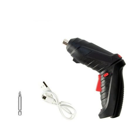 

Dpityserensio Electric Screwdriver Set Rechargeable 3.6V Cordless Screwdriver Kit with 2pcs Accessories 2 Position Handle with LED Light Garden Supplies Clearance
