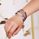 thumbnail image 2 of Pulsera tejida hecha a mano de múltiples capas para hombres y mujeres, brazalete de aleación unisex, joyería, 2 of 4