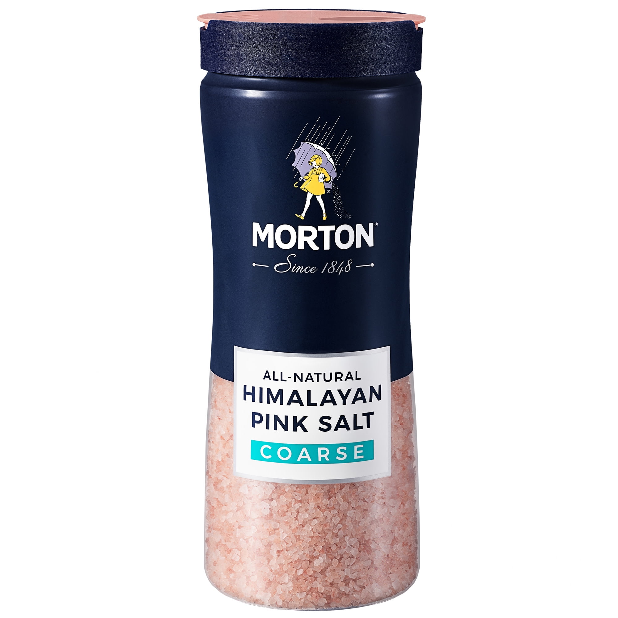 Morton Himalayan Pink Salt, Coarse, 17.6 Oz
