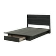 thumbnail image 3 of South Shore Furniture Holland Bed and Headboard Set, Gray Oak, 3 of 9
