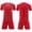 Red, variant on Baby Outfits for Boys 2 Piece Mesh Activewear Shorts Clothing Set Summer Print Outdoor Tracksuit Size 3-4T