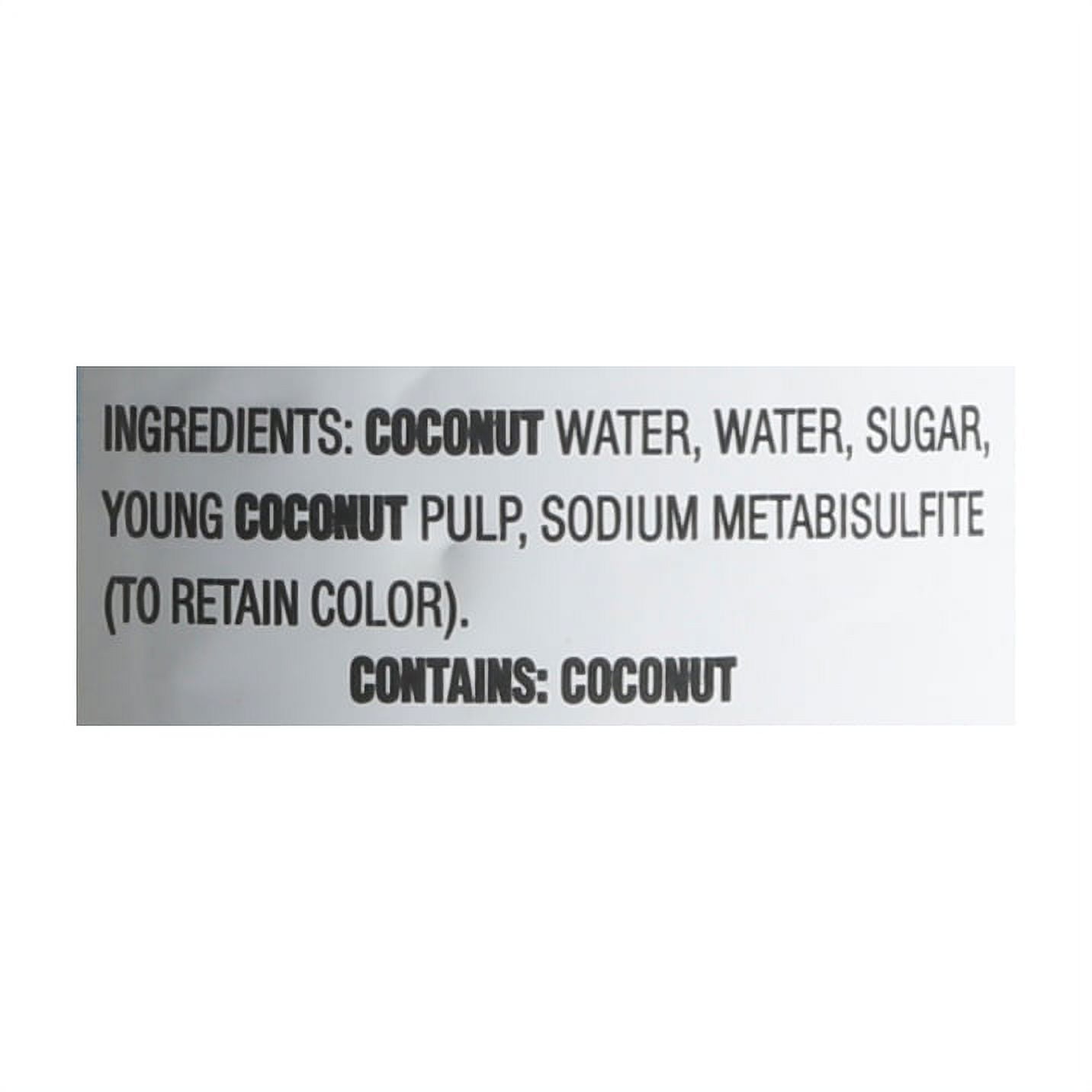 Caribbean Rhythms Coconut Water with Pulp, 10.5 oz