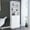 White, variant on Contemporary 2-Door Style - Internal and External Shelf Storage - Home Space - Improve Organization