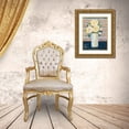 thumbnail image 3 of Popp, Grace 12x14 Gold Ornate Wood Framed with Double Matting Museum Art Print Titled - Wednesday Blooms I, 3 of 4