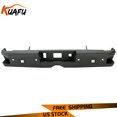 thumbnail image 2 of Black Rear Bumper w/ Sensor Hole For 2014-18 19 for Chevy for Silverado for GMC for Sierra 1500, 2 of 4