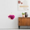 thumbnail image 4 of PAMINGONO 2Pcs Hanging Flower Holders Wall Basket Decor Lightweight Plastic for Indoor Use, 4 of 6