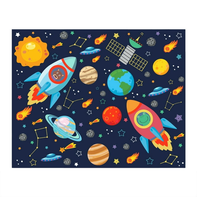 HUASHENG Wooden Puzzles For Toddlers Puzzle For Solar System Educational For Kids Preschool Learning Puzzle Montessori Early Development And Activities 100PCS