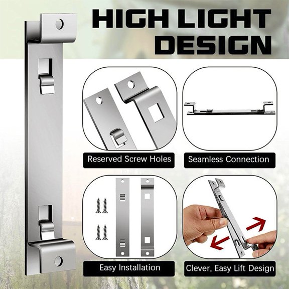 Bird House Hanger Bracket - Hang, Stabilize, And Secure Bird Houses And Feeders A YIWEI