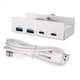 thumbnail image 3 of Hub USB 3,0 de Aluminio con Clip TypeC Hub Desktop Splitter con USB-C 5GBPs Tasa de Transferencia para Ordenadores Portátiles, 3 of 5