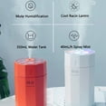 thumbnail image 3 of Humidificateur Portable Mini, Humidificateur Mignon à Deux Modes de Brume avec Lanterne de Course Cool, 3 of 5