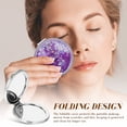 thumbnail image 3 of Shisuyan 2pcs Portable Mirror Cute Handheld Mini Folding Makeup Mirror Travel Compact Mirror Small Round Pocket Mirrors With Magnification, 3 of 8