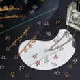 thumbnail image 2 of 250Pcs Hollow Star Pendants 5 Color Tibetan Pentagram Charms Open Back Bezel Star Pendants, 2 of 7