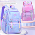 thumbnail image 1 of Sesame Baby Schoolbag for Primary School Students Grade 1-3-6 Lightweight Backpack for Girls Gradient Children Backpack，Campus Fashion Personalized Backpack., 1 of 4