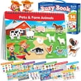 thumbnail image 1 of Busy Book Montessori para niños pequeños de más de 3 años con Learning Activ., 1 of 6
