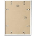 thumbnail image 2 of (19 ¾ x 27 ½ in | 50x70 cm) White Solid Oak Wood Picture Frame Poster Frame Wall Photo Frame, 2 of 7