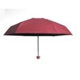 thumbnail image 1 of Mini paraguas de viaje para lluvia, cápsula portátil, paraguas para exteriores para niños, ranura compacta en su bolsillo o bolso, paraguas ligero para niños pequeños al aire libre Rojo Verde  Cocina, Decoración y Otros, 1 of 4