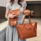 thumbnail image 1 of Bolsa de mujer grande, bolsa de hombro cruzada, bolsa de mano, set de 4 piezas, práctico y elegante, bolsa portátil, ajustable, metal, para oficina,topliu, 1 of 9
