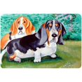 thumbnail image 1 of Basset Hound Double Trouble Mouse Pad, Hot Pad Or Trivet, 1 of 1