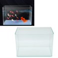 thumbnail image 1 of Small Betta Fish , Transparent Frameless Plastic Aquarium Ultra Clear Rimless Low Iron Fish  for Betta Fish Goldfish, 1 of 8
