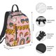 thumbnail image 2 of Disketp Retro 70s Hippie Mochila Ligera e Impermeable, Mochila de Día Resistente para Viajes, Senderismo y Uso Diario para Hombre y Mujer, 2 of 7