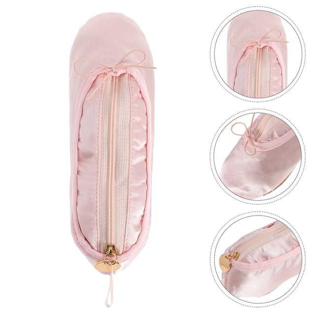 unbranded 2Ud Bolsa Portátil Rosa Para Zapatos De Danza Y Material Escolar Con Protección Única